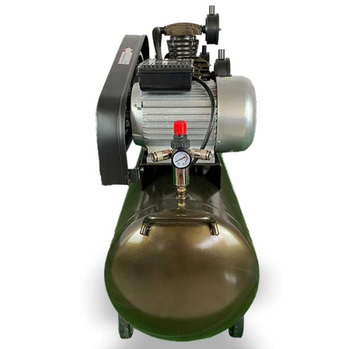Компресор за въздух с триглав Усилен дебит, 480L/min, 3HP, Колелца
