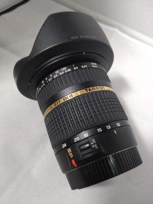 Сверхширокоугольный объектив для Nikon Tamron SP 10-24mm 1:3.5-4.5 DI