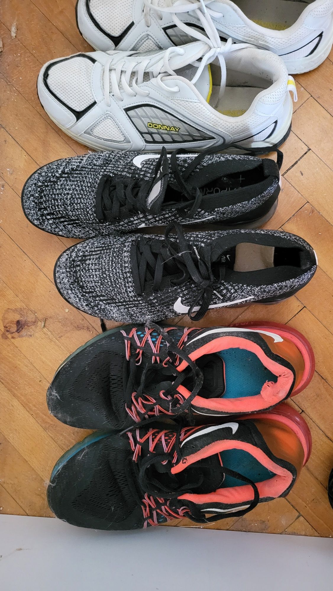 Маратонки Nike Air Max, addidas golf, Donnay, Nike Vapormax 44/ 44.5