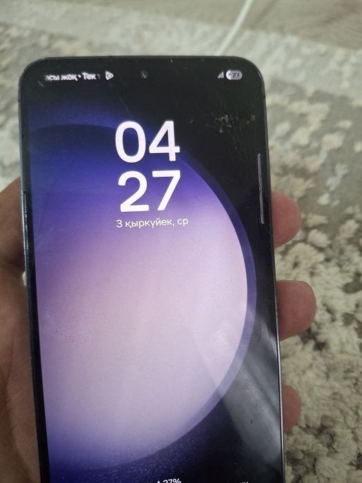 S23 128/8gb почти новый,БЫСТРАЯ продажа,с каробкой ю,Американская верс