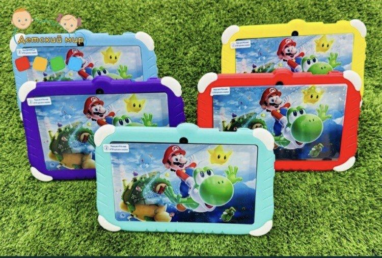 Super Mario Детский планшет ccit bolalar plansheti 4/128 gb 7 dyum