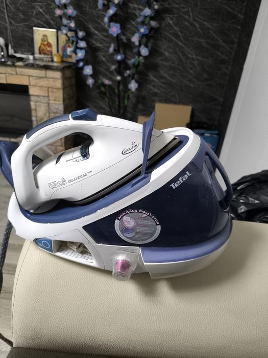 Statie de calcat TEFAL Pro Express Ultimate GV9712E0, 3000W, 590g/min,