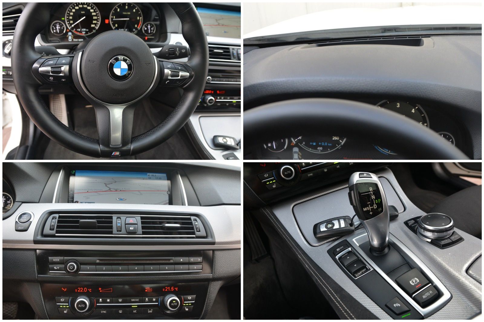 BMW Seria 5 f10 Facelift M Paket euro 6 Camera Distronic Lane Side ful