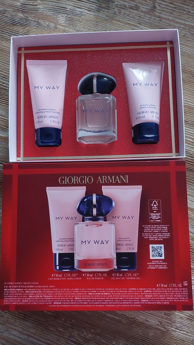 Луксозен подаръчен комплект My Way, Armani
