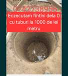 Executam foraje fântâni, curatare fântâni