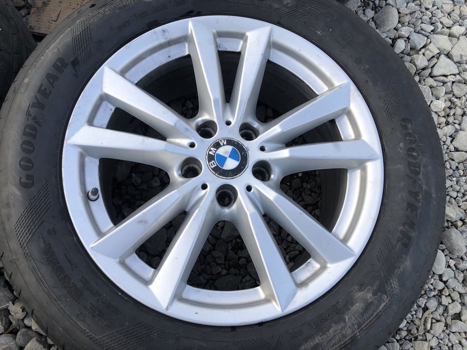 Vand set Jante 18 bmw X5 F15 X6 cu anvelope vara good year 255/55R18