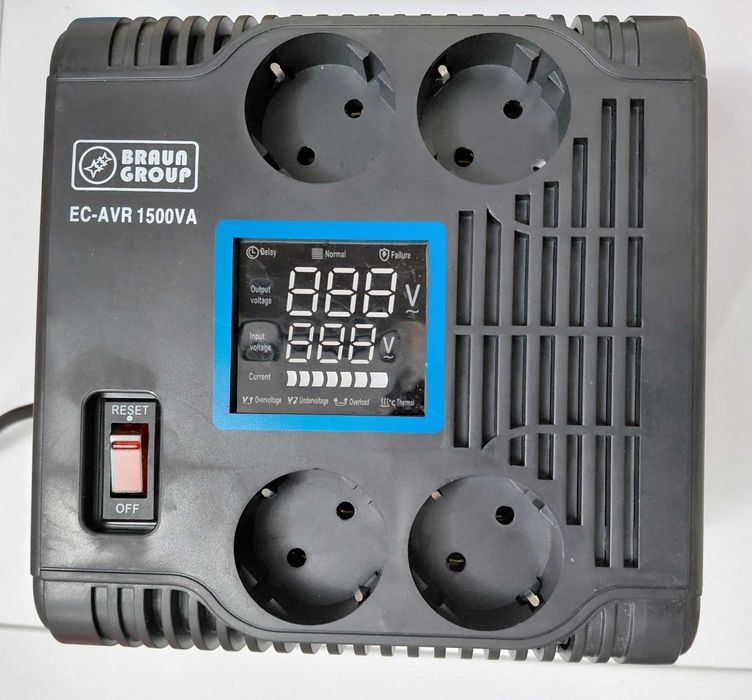 Stabilizator de tensiune Braun Group 1500VA/900W