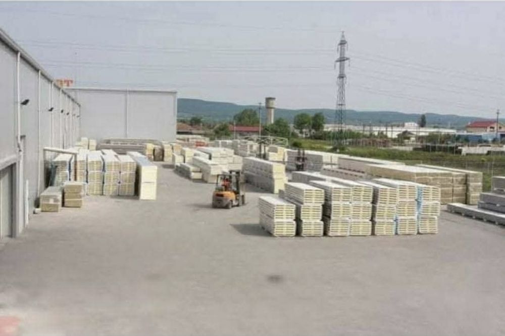 Vand structura hale metalice din stoc 7x20x4m