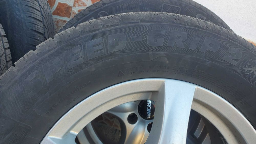 Jante cu anvelope iarna Ford Kuga 2012