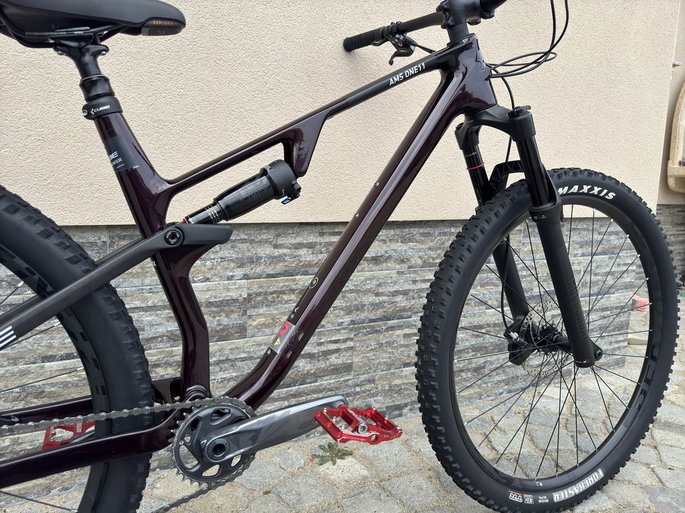 Планински велосиоед CUBE AMS ONE11 C:68X PRO мекица размер: 29/L