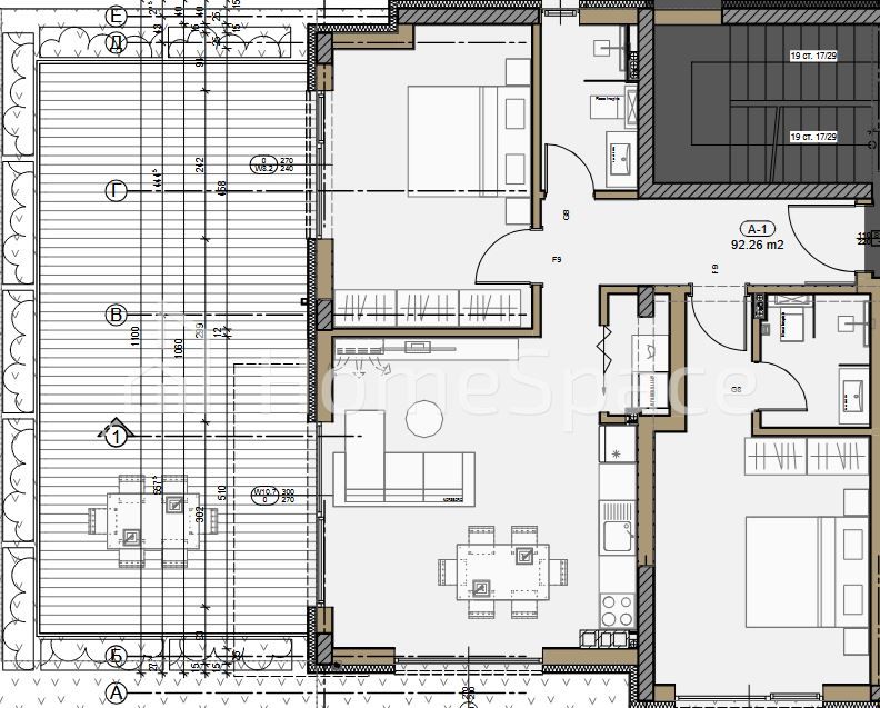3-стаен в София-Горна Баня площ 198 цена 298250