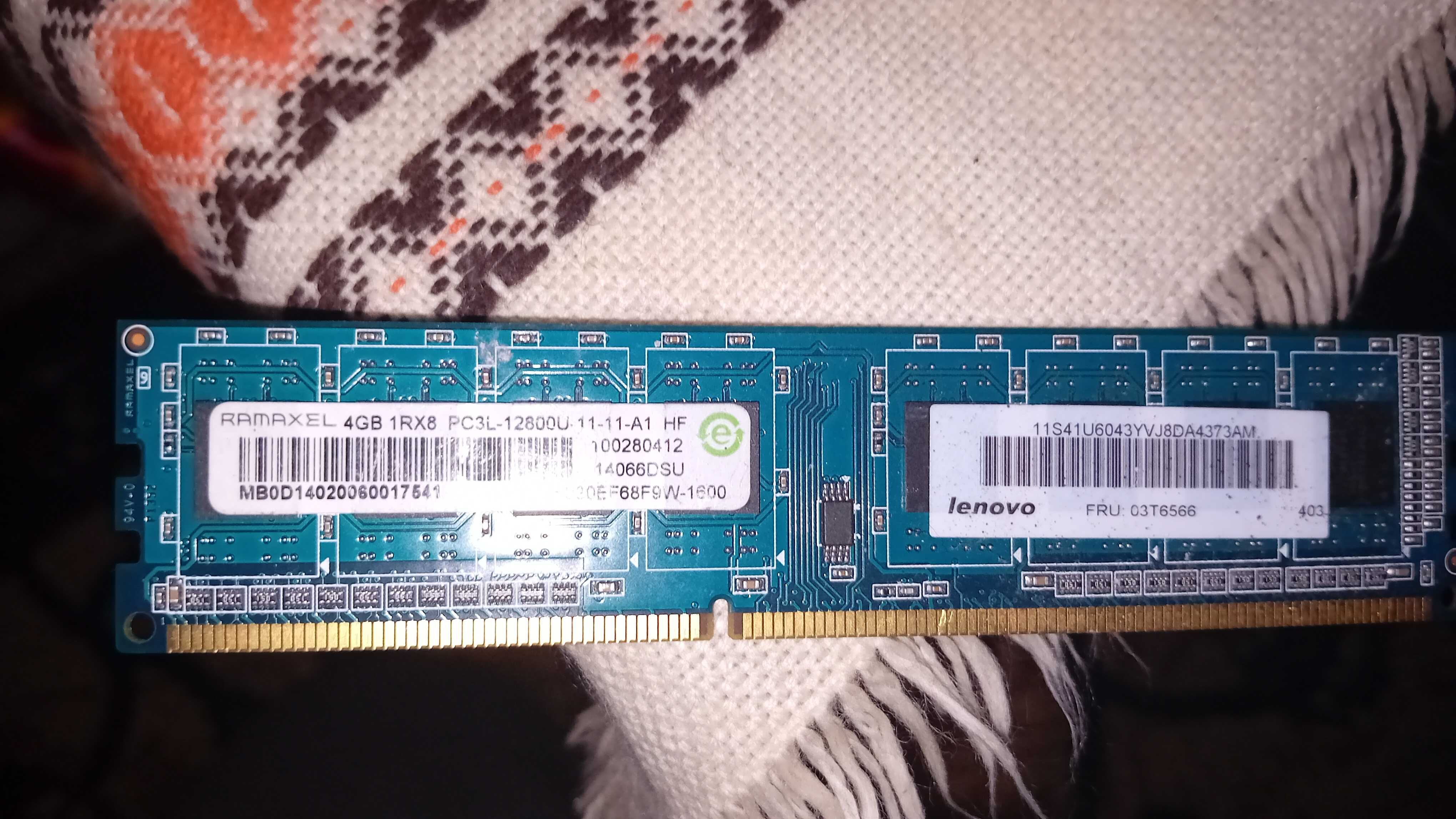 memorie RAM DDR3 4 GB