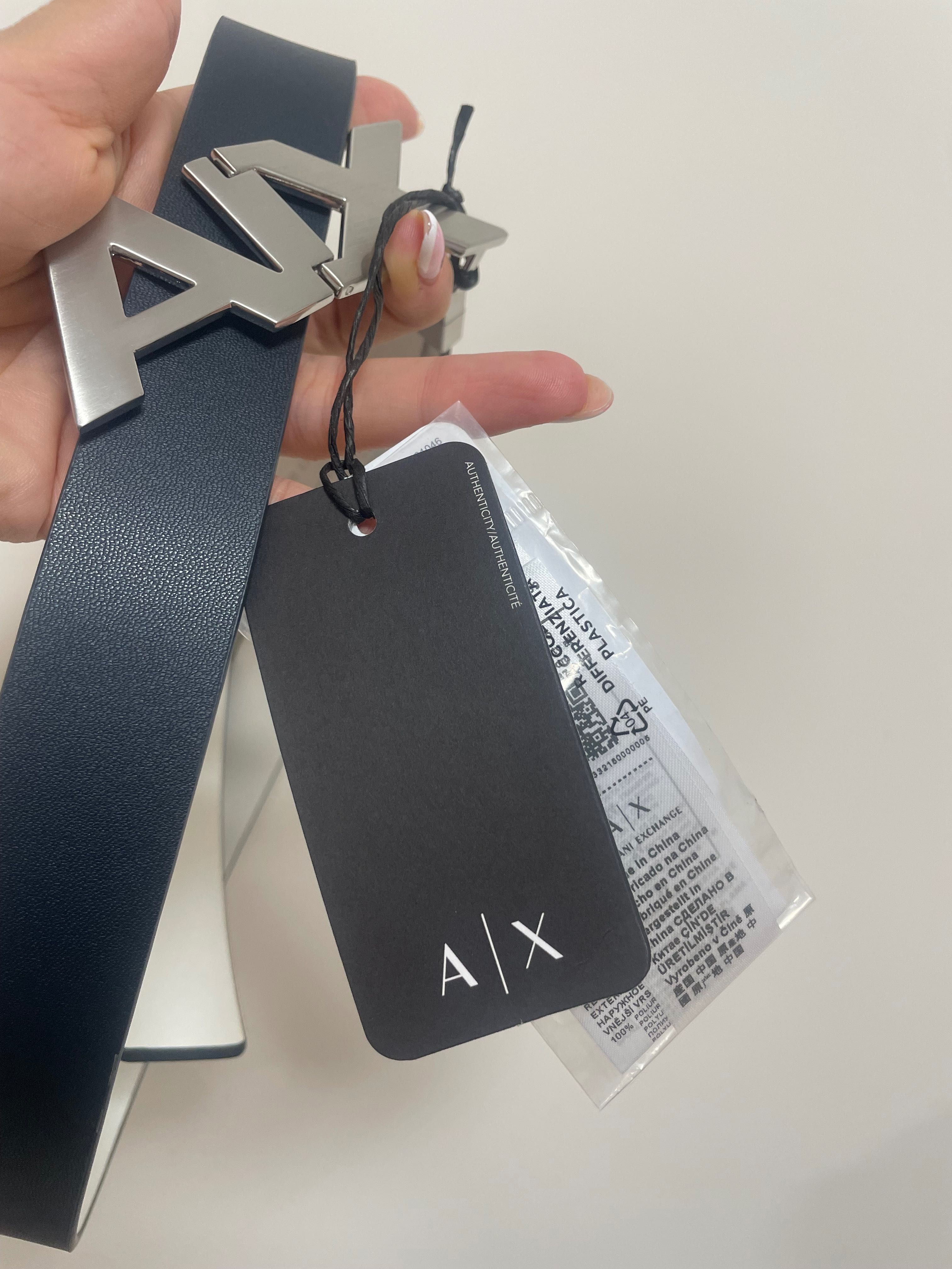 Колан Armani Exchange ест. кожа