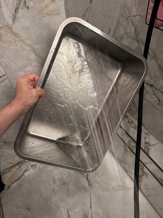 NOU Litiera inox cu capac pentru pisici