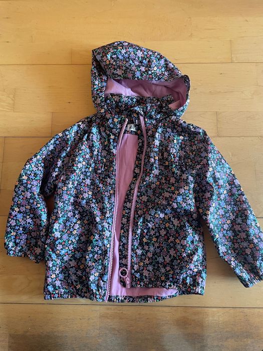 Детско ветроустойчиво яке с памучна подплата H&M(98-104см)
