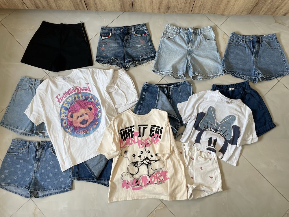 Клин  , nike  , широк панталон bershka , екип с камъни ,дънки