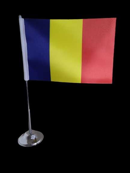 Stegulet tricolor pentru birou, 15 x 24 cm, cu suport inox