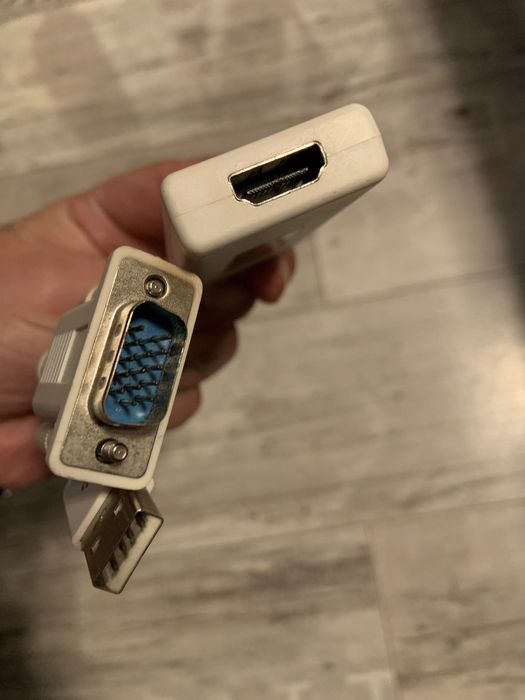 Adaptor VGA HDMI cu sunet