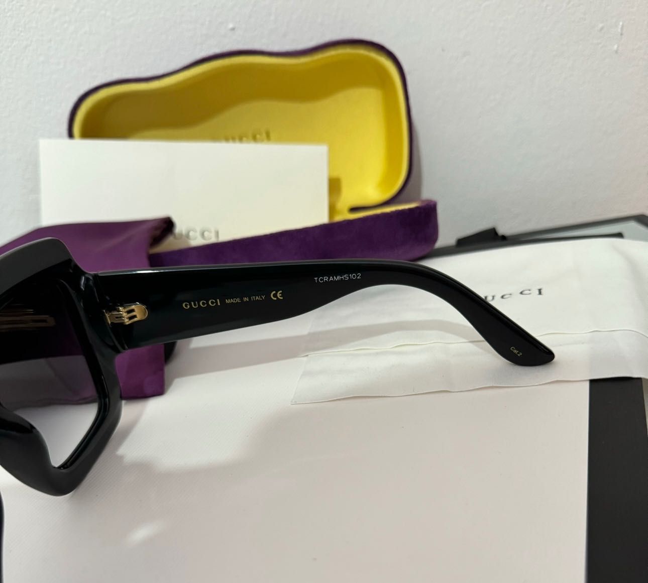 Ochelari de soare originali cu factura Gucci GG0053S NOI