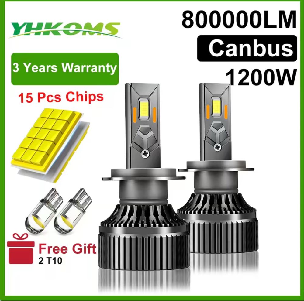 H8/H9/H11 лед крушки canbus