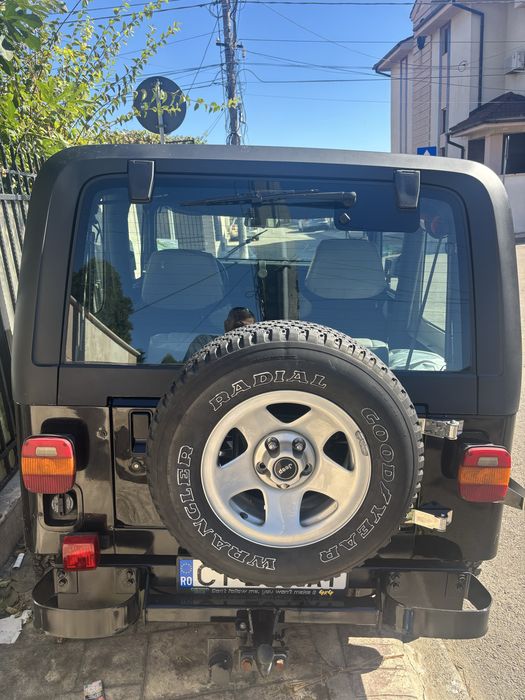 Jeep Wrangler YJ 1994 2.5 manual AC Retromobil un singur propietar