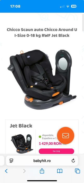 Scaun de masina Chicco AroundU