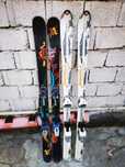 Vând schiuri  freeride tura twintips allmountain stare buna