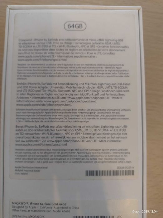 iPhone SE & 6S 64GB