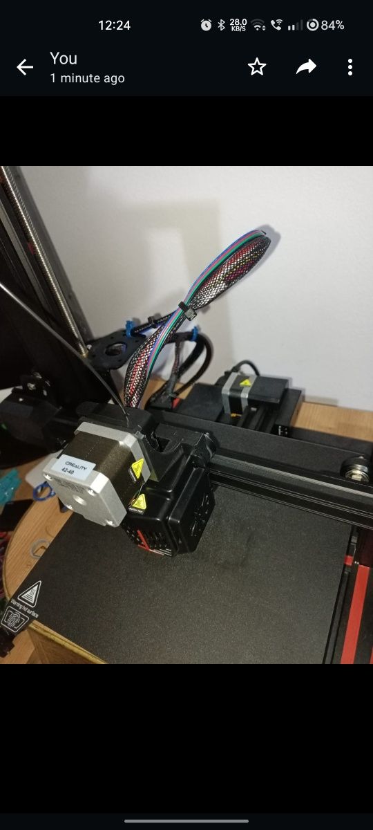 Imprimanta 3D Ender 3 V2 NEO Modificată Negociabilă