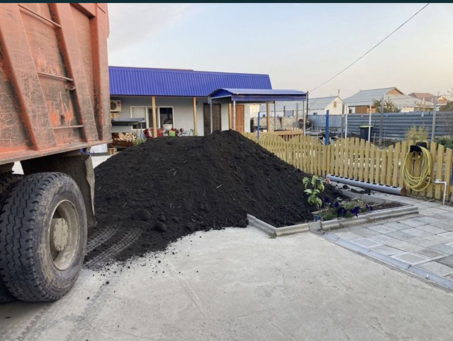 Чернозем Уральный Песок для огорода