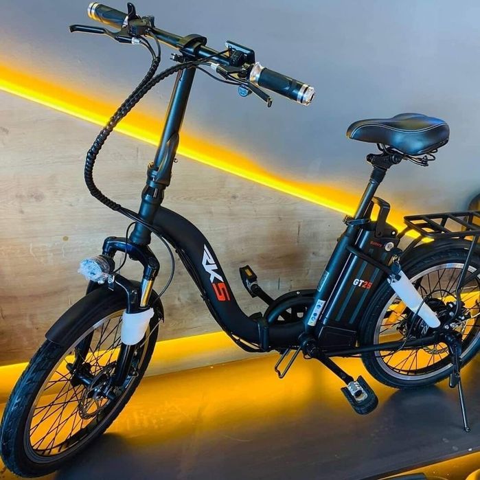 Bicicleta Electrica Pliabila RKS GT25 250W 25km/h, Litiu Ion 36V 10Amp