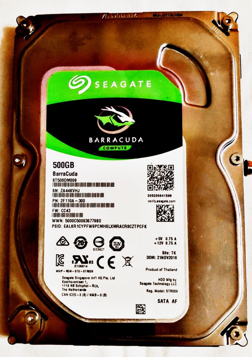 Жёсткие диски HDD