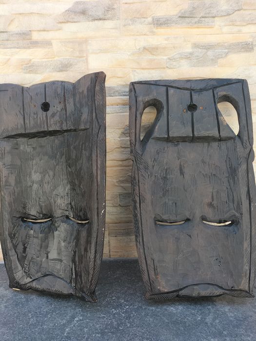 Sculpturi in abanos,bambus