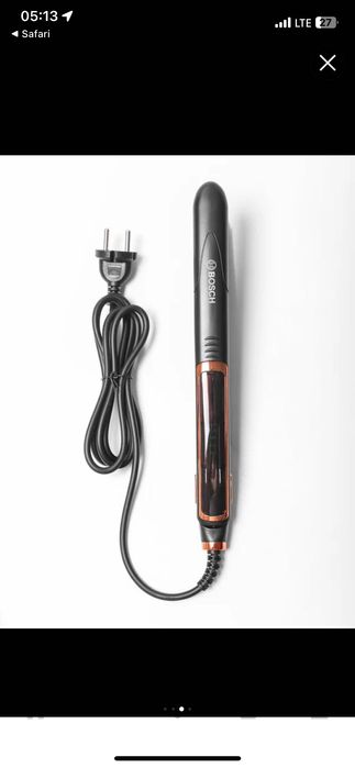 BOSCH soch tekislaydigan dazmol LCD displeyli