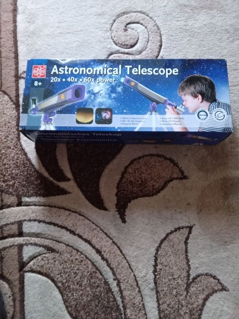 детски астрономически телескоп