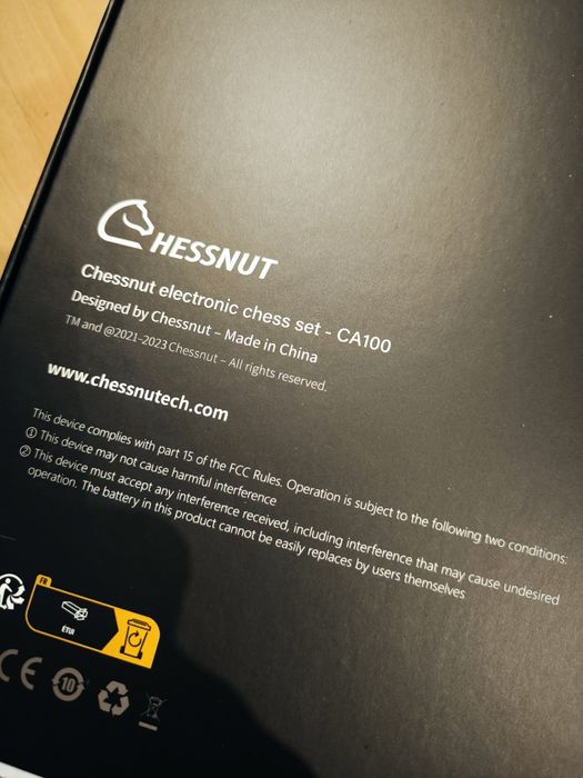 Електронен смарт шах Chessnut Air