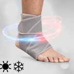 Suport de compresie glezna cu gel efect cald sau rece reutilizabil
