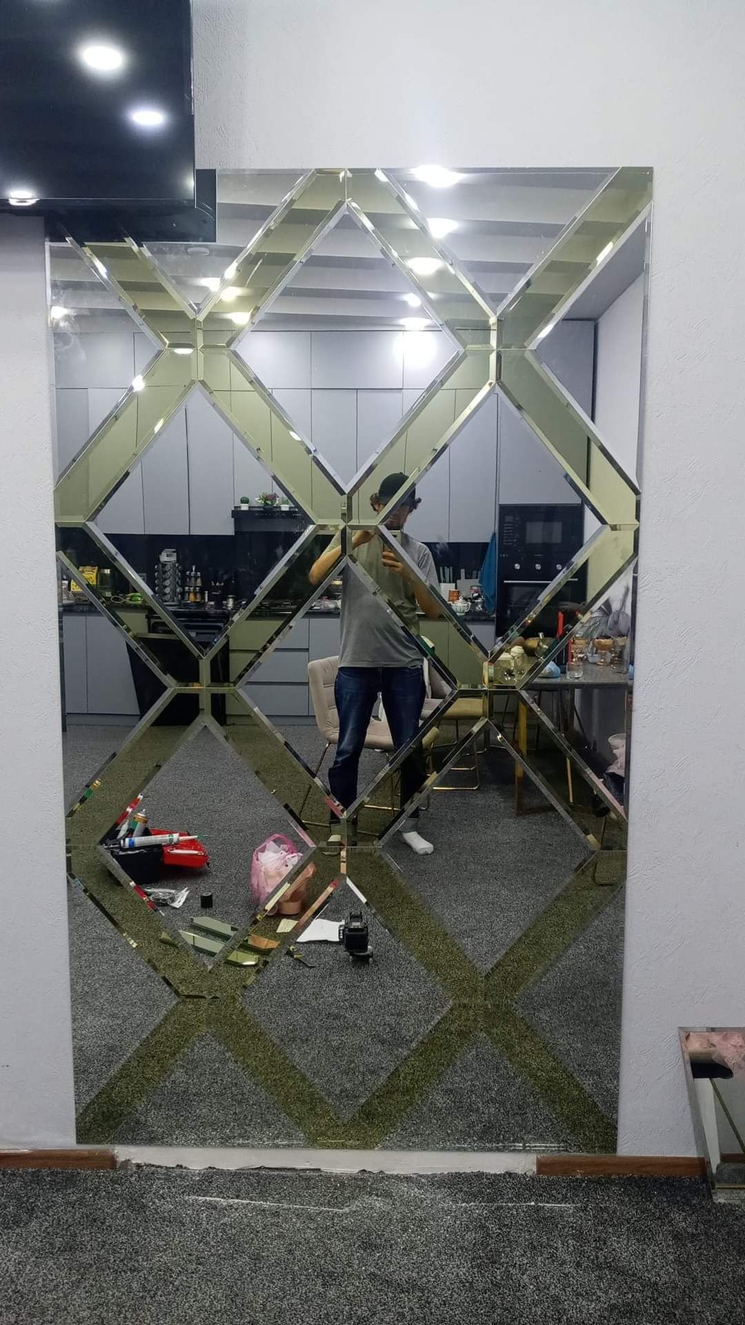 "Зеркало, Арт Стекло, Декор изделия из коленного стекла от EuroGlass!"