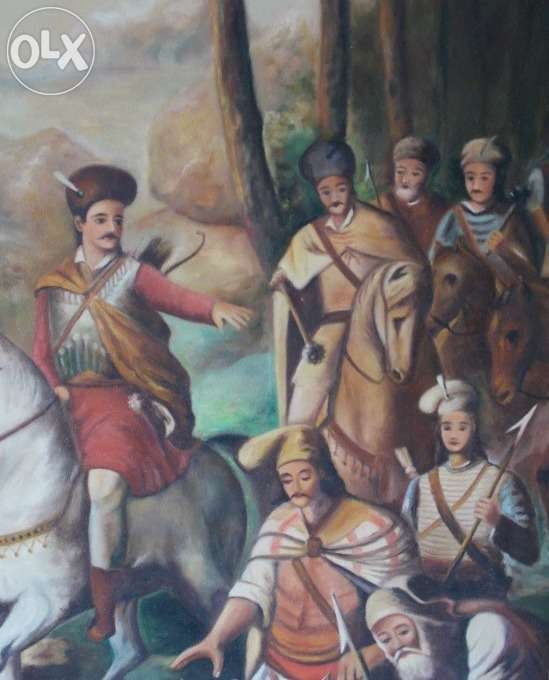 Ulei realizat pe panza