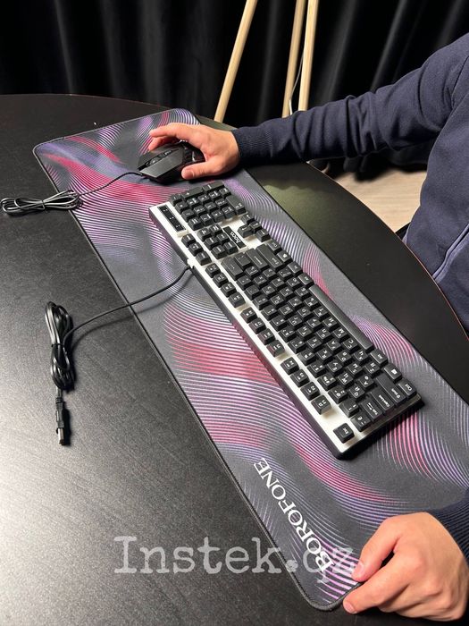 Игровой комплект, игровая клавиатура, мышка, наушник