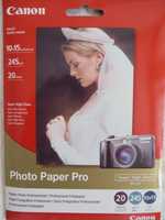 Фотохартия Canon PR-101, 10х15 см, 20 листа