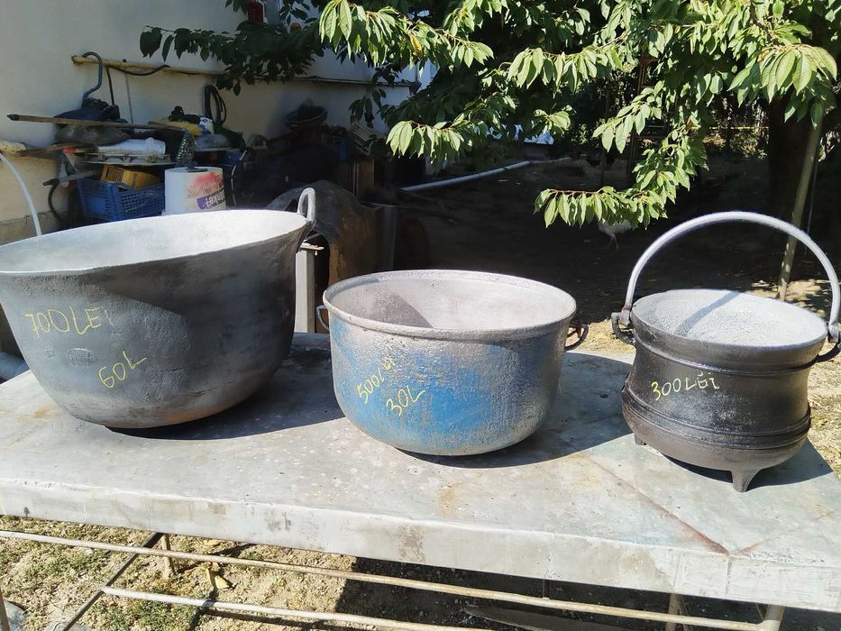 Tuci ceaun de fonta