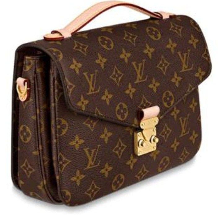 Set piele naturala 100%,LV Pochette Metis,factura,card,cutie,saculet