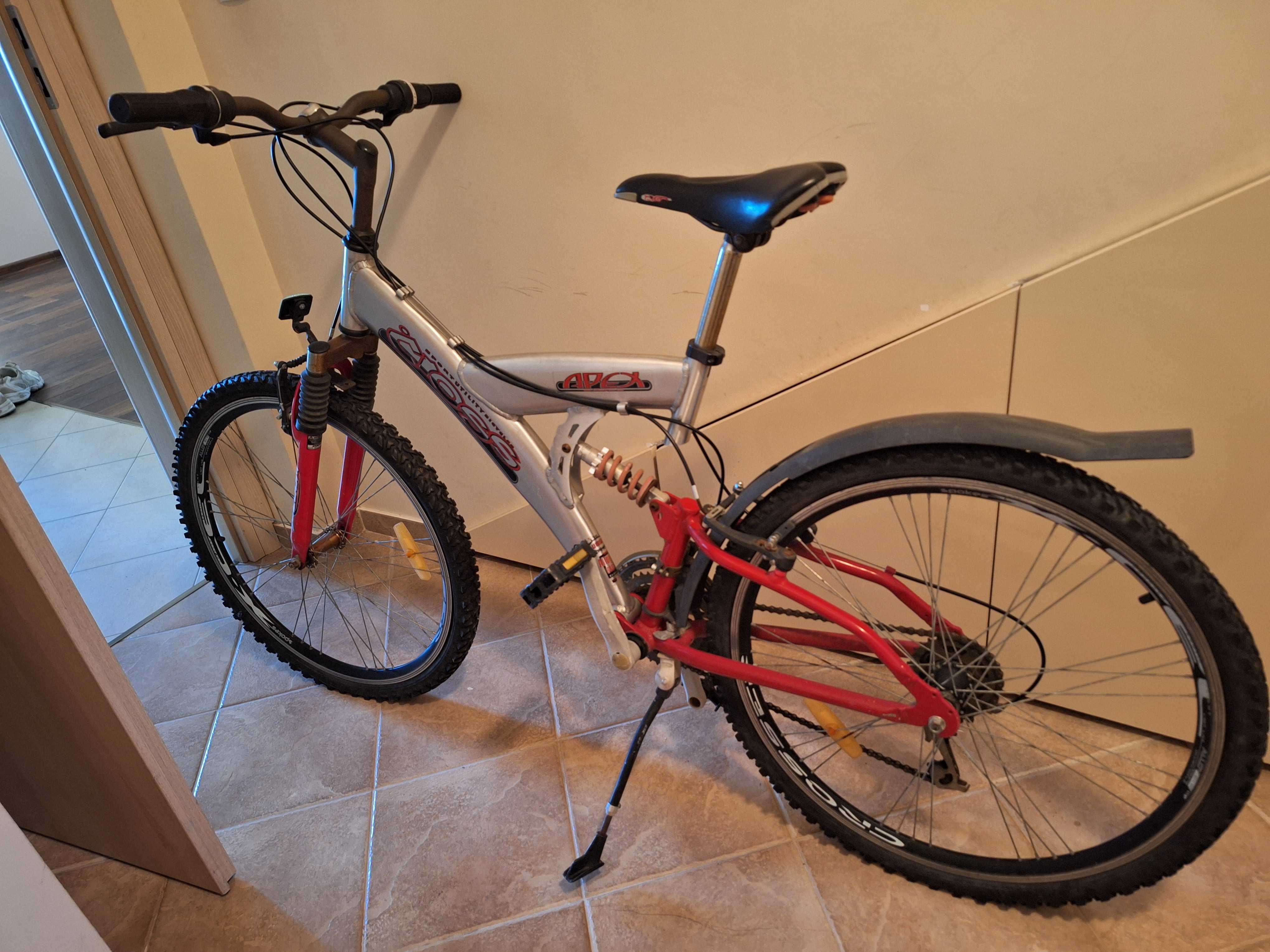 Планински велосипед Cross Apex full suspension