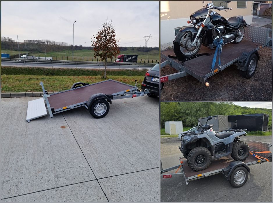 Remorcă moto / ATV de închiriat