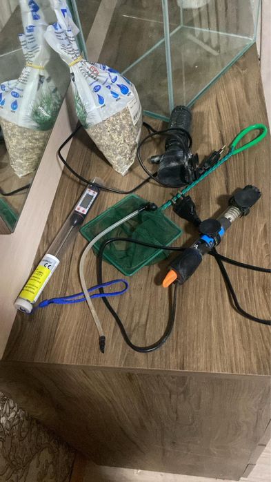 Аквариум с комплектующими