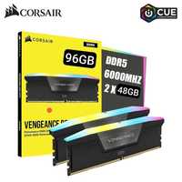 [DDR5] 96GB (2x48GB) Corsair Vengeance RGB 6000Mhz. Новый.