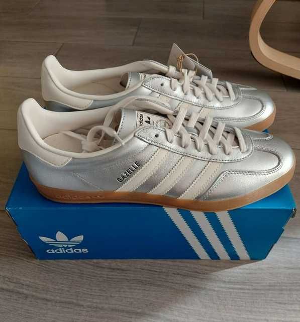 Оригинални кожени маратонки * ADIDAS GAZELLE INDOOR * EU42 -47 1/3