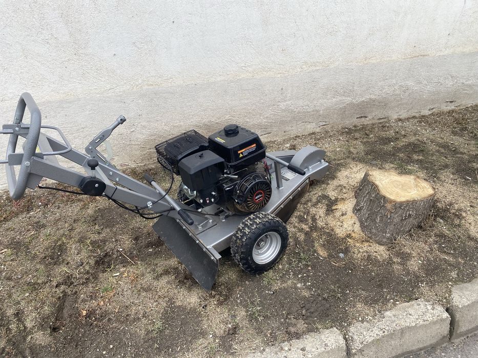 Премахване на пънове с мото фреза