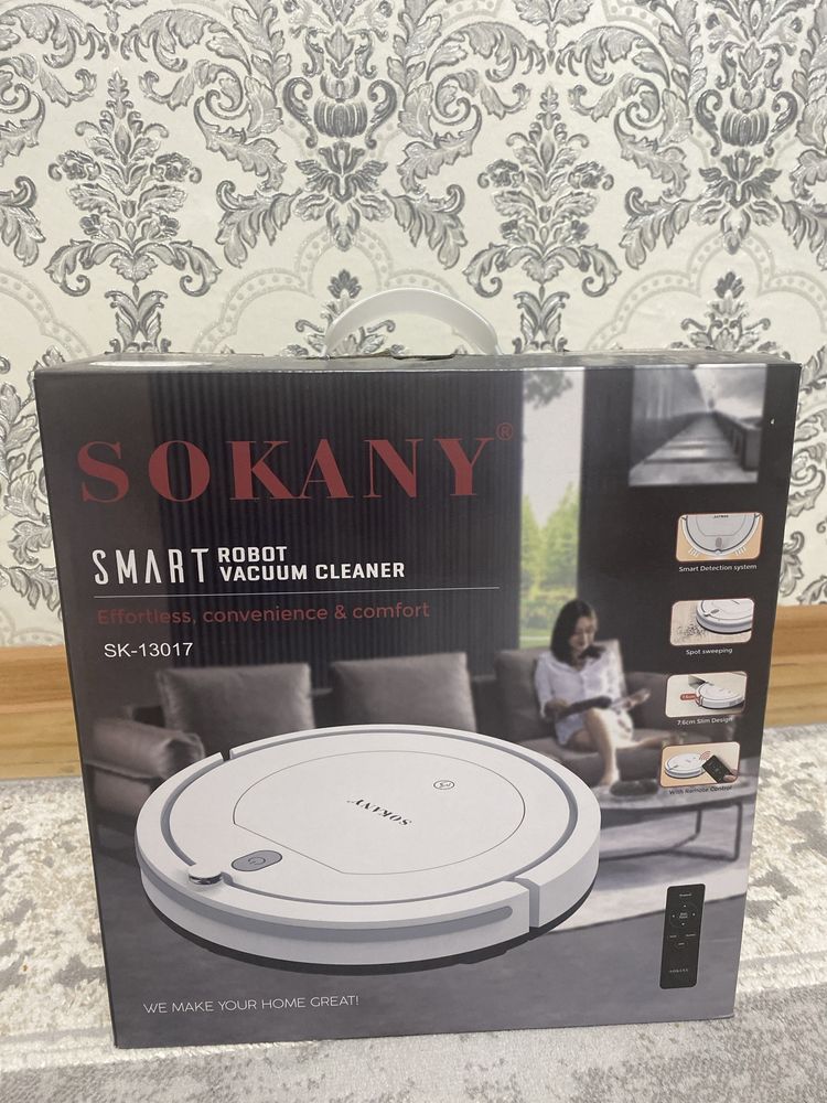 Робот пылесос Sokany